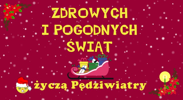 Zdrowych i pogodnych Świąt